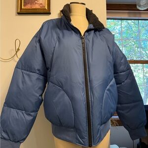 UGG Men's Navy Puffer Jacket